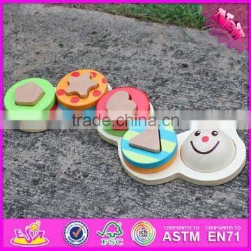 2016 New Design Educational Wooden Stacking Toys for Babies W13D128 photo-2