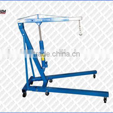 2T foldable Hydraulic CE approved shop crane