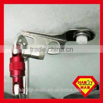 Classic Stainless Steel With Advanced Tooth Geometry Fast Placing Fast Placement Express Dual Clip Climbing Ice Screw photo-2