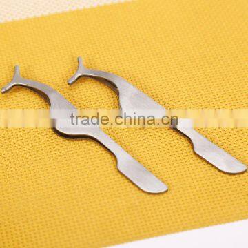 Factory Price 430 Stainless Steel Material Multifunctional Eyelash Tweezer for Beauty Salon