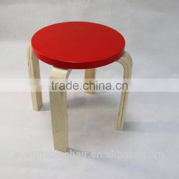 Small Wooden Stools Wholesale Kids Wooden Chairs Stool photo-4