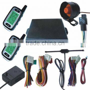 FM Car Alarm System With Engine Start