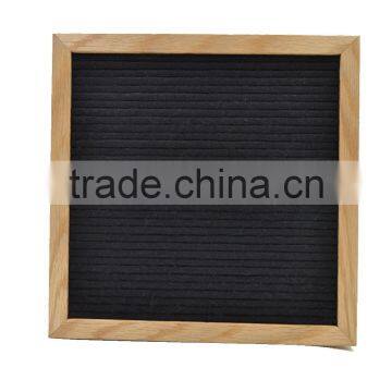 Wood Letter Board Felt Backing With Slots to Insert Letters Metal, Plastic, or Wood Frame photo-2