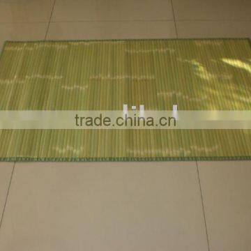 Natural bamboo floor covering