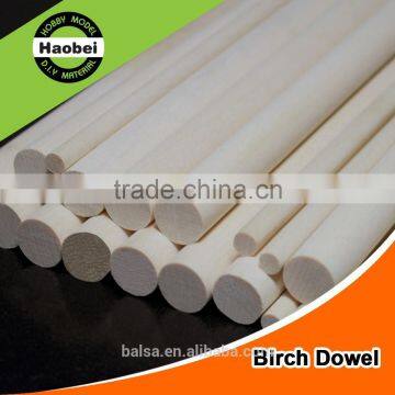 China Factory Customized Long Model Wood Birch Dowels photo-2
