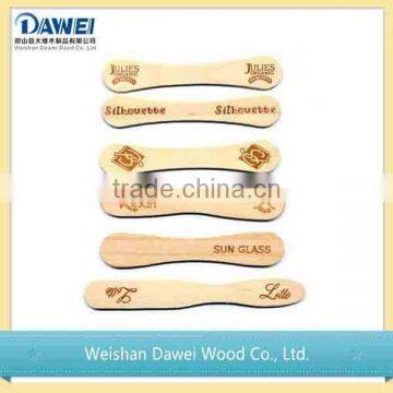 ice cream sticks spoon with logo printed and Suitable for automatic machine and manual inserting requirement