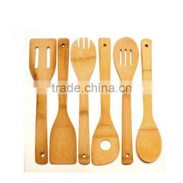 High Quality Bamboo Spoon,utensil Set,salad Serving Tools photo-2