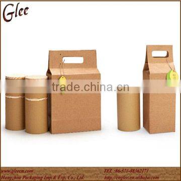Round Tea Box Wood Gift Box