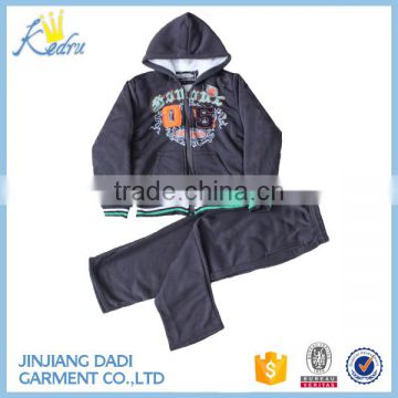 2016 New Fleece Winter boys Clothes Wholesale Clothing Sets from China