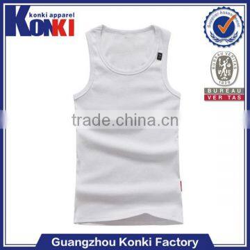 wholesale plain white tank tops for men