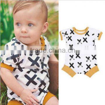 Hot selling baby boy clothes clothing cotton infant romper cute clothes baby rompers