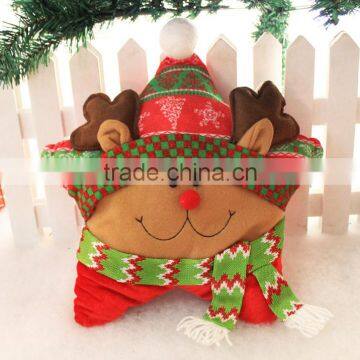 Wholesale Cute Star Shape Christmas Pillow for Gift photo-2