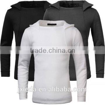 solid color hoodies casual leisure simple sweatshirt