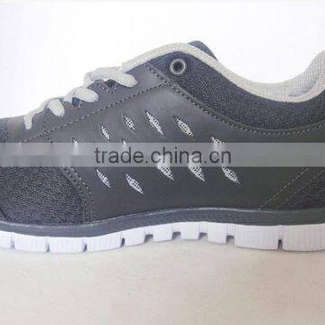 Black Upper Lowest Price White Outsole EVA Mens Tennis Shoes photo-3