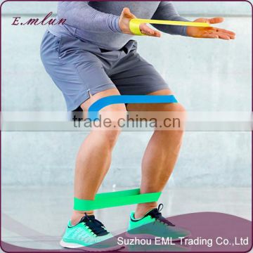 High quality custom logo resistance band fitness band