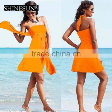 2017 New Arrival Swimwear Beach Skirt Ribbon Wrapped Dress Beach Dress Skirt photo-2