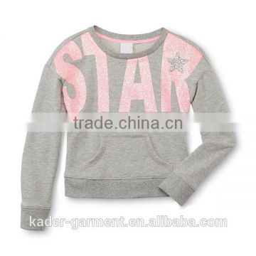 Winter Sweatshirt Womens Sweatshirt with Pocket and Crew neck