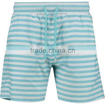 Stripe Swimming Shorts Polyester Shorts All Over Printing Shorts photo-4