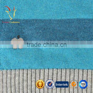 Striped Cashmere Plush Super Soft Throw Blanket photo-3