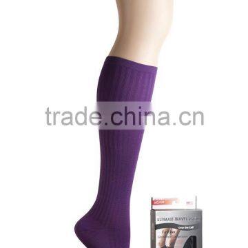 Fashion Ultimate Micro Fiber Compression Travel Socks