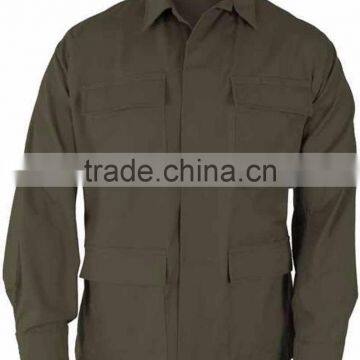 Army 50% Nylon 50% Cotton Military Uniform Rip Stop BDU Camouflage Military Uniform photo-4