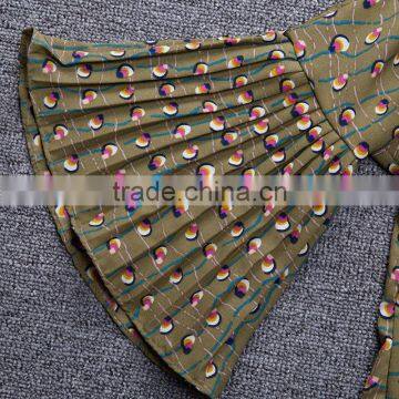 S17359A Summer Latest Design Girls Top Fashion Ruffle Blouse Designs photo-4