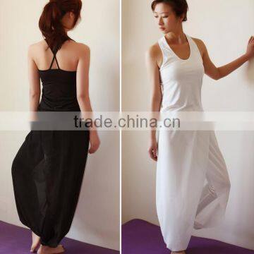 Simple and Nice Fashion Design Cotton Material Yoga Pants Women Workout Yoga Clothes Yoga Uniforms photo-6