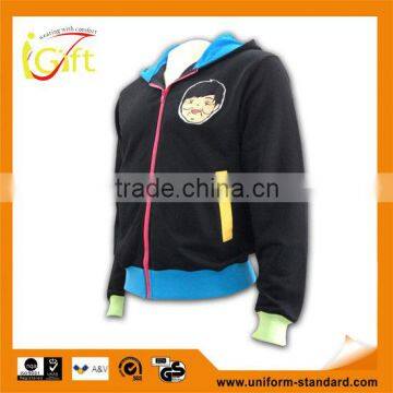 Trade Assurance BSCI popular unisex cute multicolored design hoodie