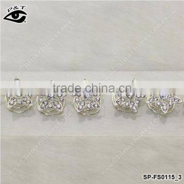 Hair Screw Pins For Bridal Rhinestone Hair Pins For Wedding photo-2