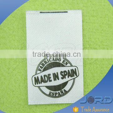 Quality warantee woven labels bra label use wholesale manufacturer