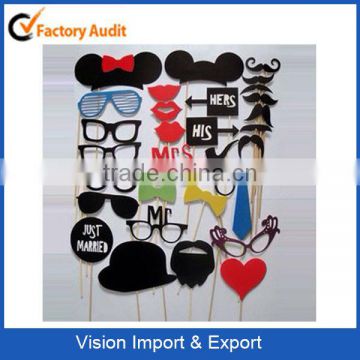 2014 Party Decoration Photo Props Moustache Party Supply