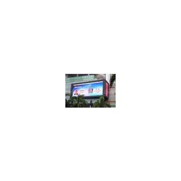 Full Color P12 Outdoor DIP LED Display Digital Signage , 1/4 Current