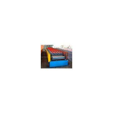 Durable, beautiful 0.3 - 0.8mm thickness double layer roll forming machine
