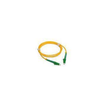 LC / APC to LC / APC Single Mode APC Fiber Optic Patch Cord & Pigtail