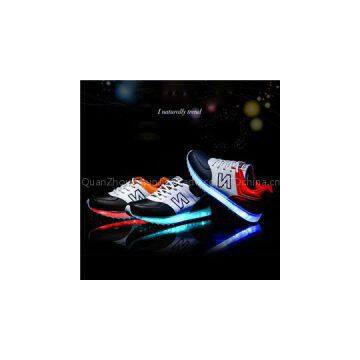 2016 Wholesales LED Shoes Light Up Flashing Light Sport Mens LED Shoes