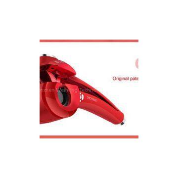 Red LED Hair Curler Can Temperature Setting 180-230°