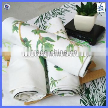 Custom printing bright color pattern standard size tea towel by Chinese manufacturer