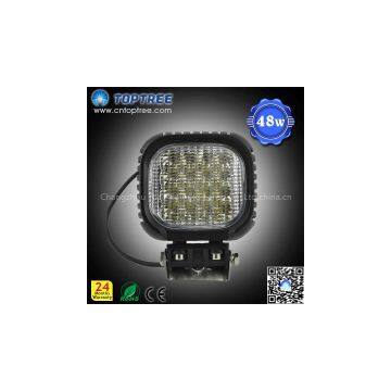 High Power 48W square offroad LED Work Light car led work light