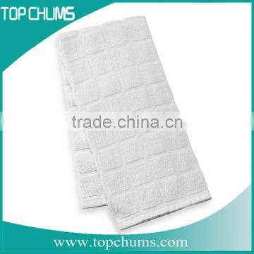 Made in china 100% cotton super quality plain white cotton tea towel