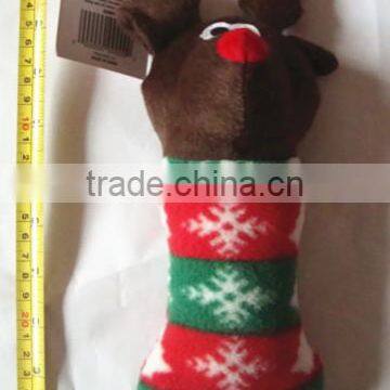 Fashion Design Christmas decoration Pet Custom Plush Toy