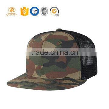 Cheap custom camo mesh snapback hats