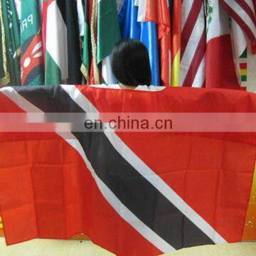 cape flag with Trini country logo