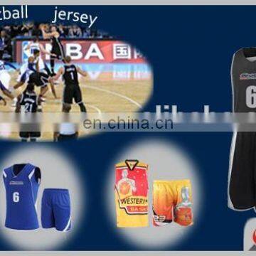 Custom Sublimated Basketball Uniform Fashion Sublimated Basketball Jersey and Short