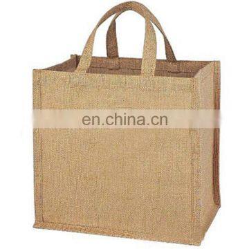 handled hot sale environmental shopping jute bag