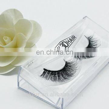 Factory Wholesale Private Label Invisible Band Individual 3d Real Mink Strip Eyelashes photo-3
