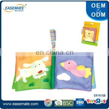 2016 Cute baby early learning toys baby cloth book,kids learning toy