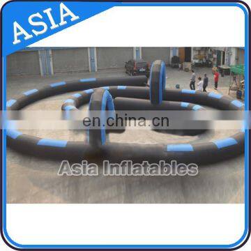 Outdoor Inflatable Zorb Track Games Kart Racing Trace Inflatables