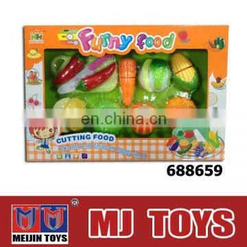 DIY Cut kids kitchen set toy plastic toy food for sale