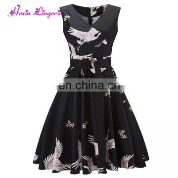 Drop Shipping white sexy sleeveless new fashion ladies sexy nighty dress for women