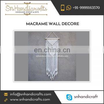 Optimum Quality Compact Design Macrame Wall Decor Available in Various Colors